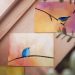 Bird cards on a windowsill